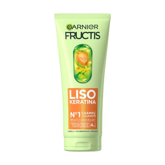 fructis champu liso keratina 200ml