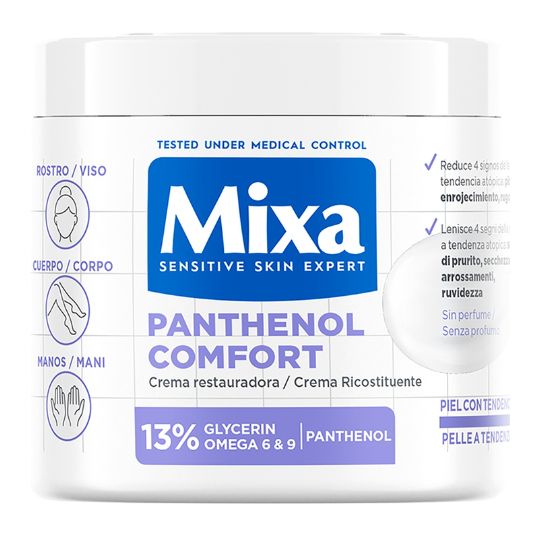 mixa panthenol crema restauradora 400ml.