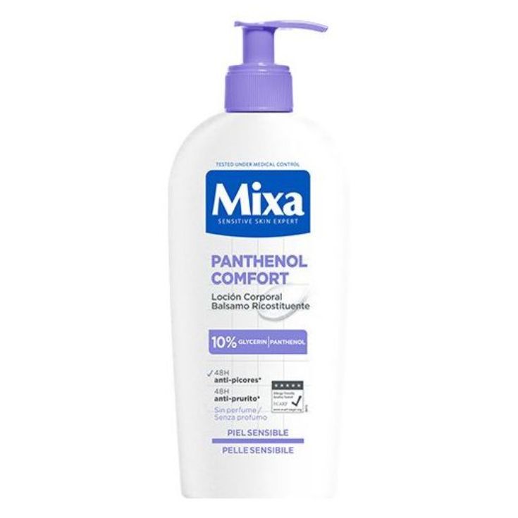 mixa panthenol loción corporal 250ml