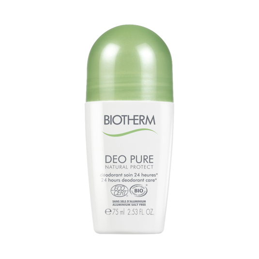 biotherm deo pure natural protect desodorante 24h ecologico 75ml roll-on