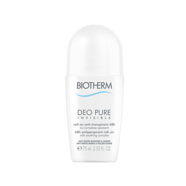 biotherm deo pure invisible desodorante roll-on 75ml