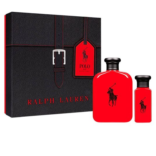 ralph lauren polo red eau de toilette 125ml cofre regalo 2 ppiezas ralph lauren polo red eau de toilette 125ml cofre regalo 2 ppiezas