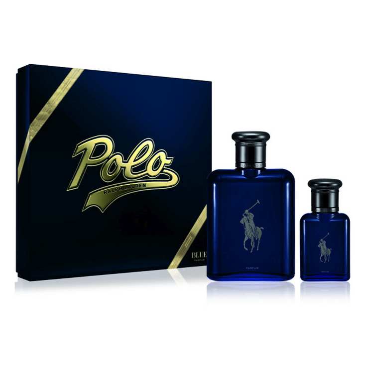 ralph lauren polo blue parfum 125ml cofre 2 piezas