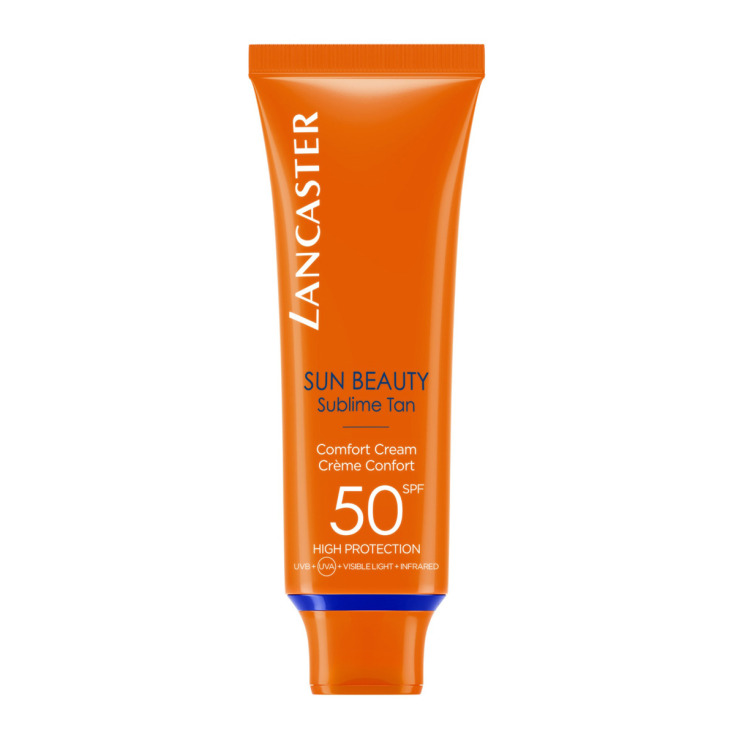 lancaster sun beauty confort crema protección facial spf50 50ml lancaster sun beauty confort crema protección facial spf50 50ml
