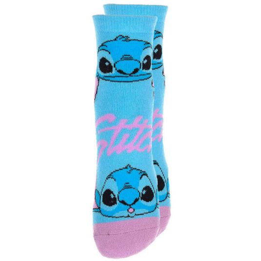 stich calcetines antideslizantes azul