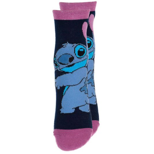 stich calcetines antideslizantes azul marino