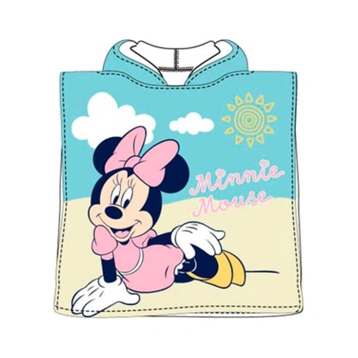 poncho playa microfibra minnie poncho playa microfibra minnie