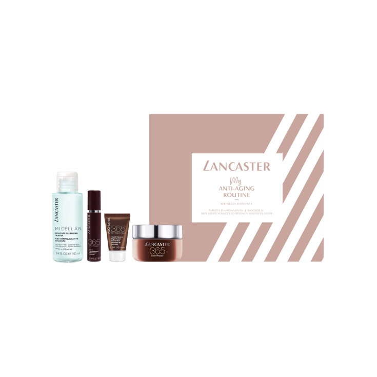 lancaster my anti-aging routine lancaster set regalo antiedad 4 piezas lancaster my anti-aging routine lancaster set regalo antiedad 4 piezas