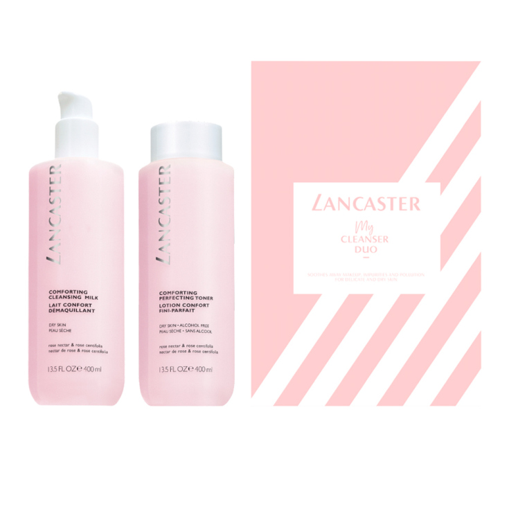 lancaster my cleanser duo leche + tónico 400ml set 2 piezas
lancaster my cleanser duo leche + tónico 400ml set 2 piezas