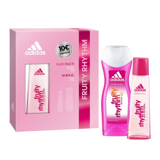 adidas fruity rhythm r eau de toilette 75 estuche 3 piezas adidas fruity rhythm r eau de toilette 75 estuche 3 piezas