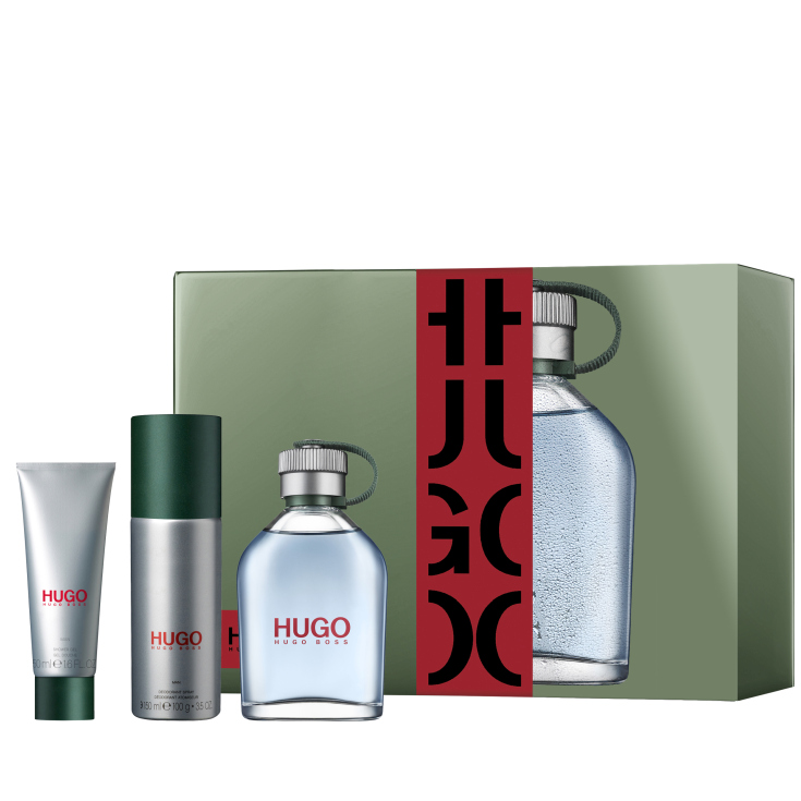 hugo man eau de toilette set de regalo 3 piezas hugo man eau de toilette set de regalo 3 piezas