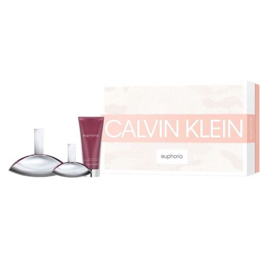 calvin klein euphoria eau de parfum 100ml cofre regalo 3 piezas calvin klein euphoria eau de parfum 100ml cofre regalo 3 piezas