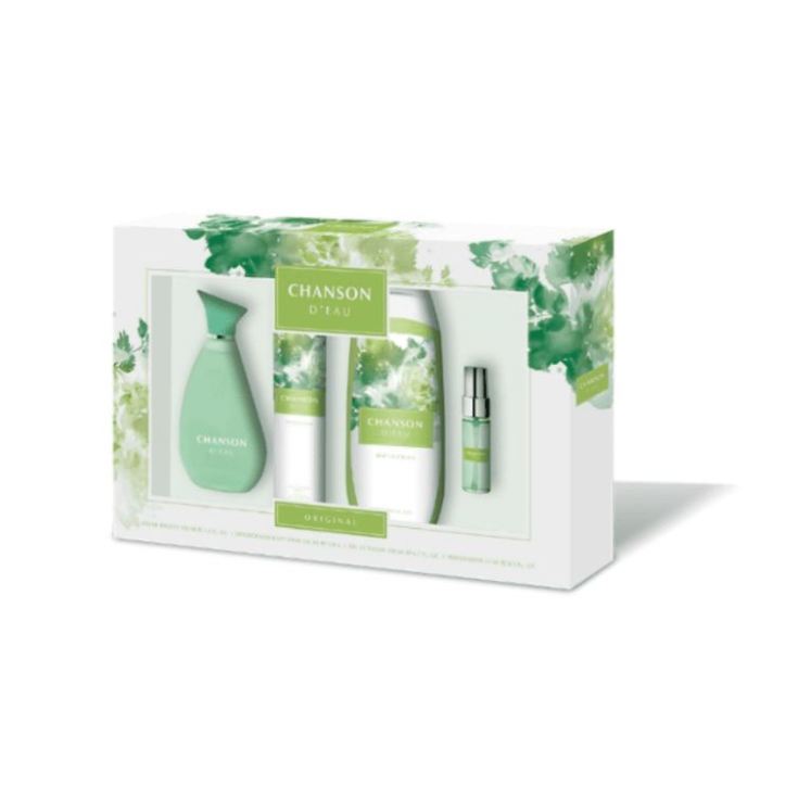 chanson d'eau colonia 100ml estuche 4 piezas chanson d'eau colonia 100ml estuche 4 piezas