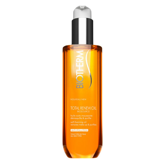 biotherm biosource total renew oil aceite autoespumante limpiador 200ml biotherm biosource total renew oil aceite autoespumante limpiador 200ml