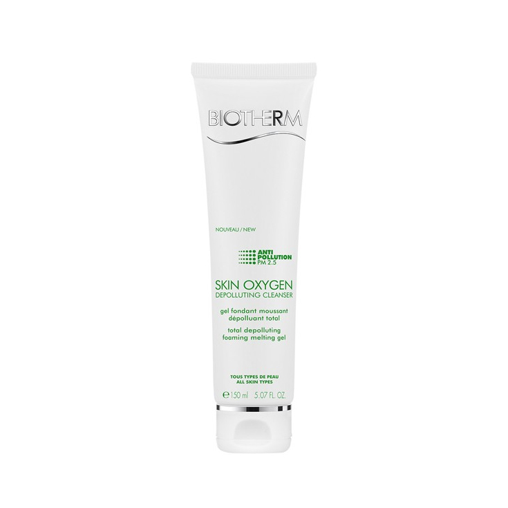 biotherm skin oxygen depolluting cleanser gel facial limpiador 150ml biotherm skin oxygen depolluting cleanser gel facial limpiador 150ml