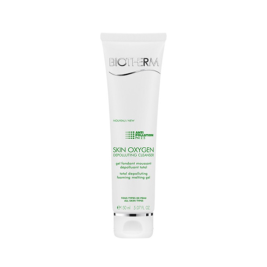 biotherm skin oxygen depolluting cleanser gel facial limpiador 150ml biotherm skin oxygen depolluting cleanser gel facial limpiador 150ml