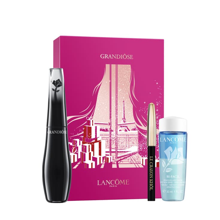 lancome grandiôse mascara de pestañas noir mirific gift set maquillaje 3 piezas lancome grandiôse mascara de pestañas noir mirific gift set maquillaje 3 piezas