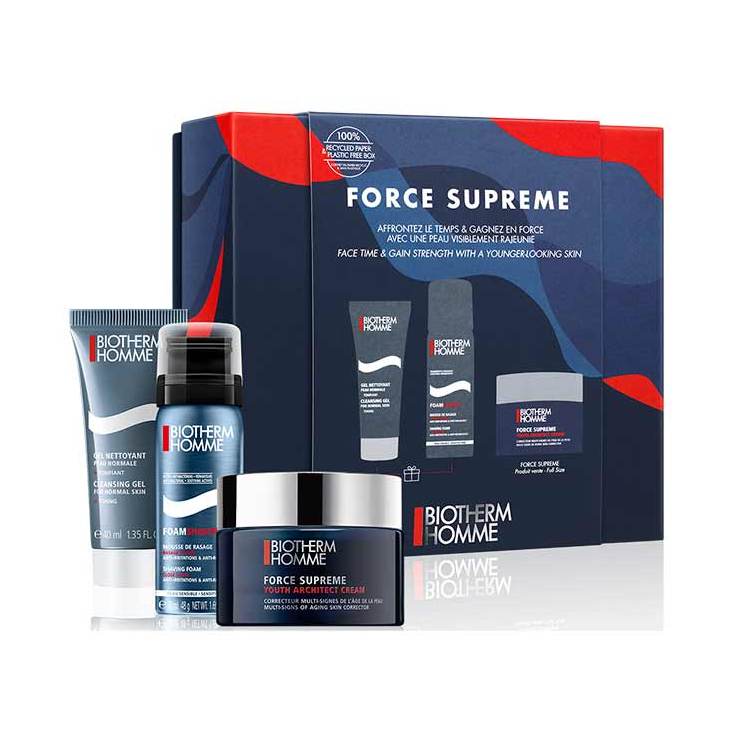 biotherm force supreme youth architect homme set regalo 3 piezas biotherm force supreme youth architect homme set regalo 3 piezas