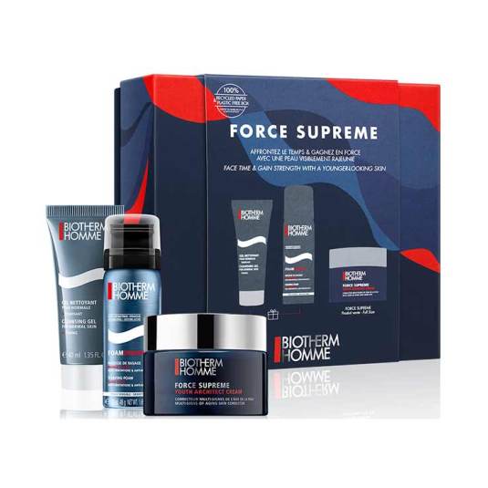 biotherm force supreme youth architect homme set regalo 3 piezas biotherm force supreme youth architect homme set regalo 3 piezas