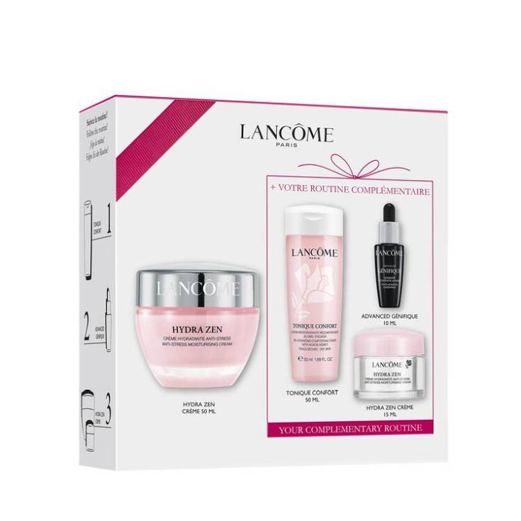lancôme hydra zen anti-stress crema 50ml set 4 piezas lancôme hydra zen anti-stress crema 50ml set 4 piezas