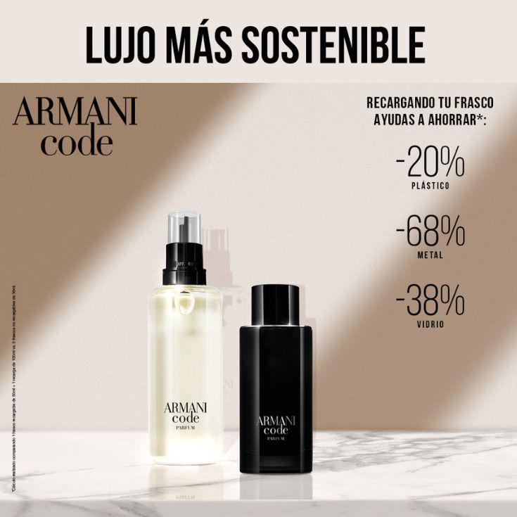 giorgio armani code le parfum recarga 150ml
