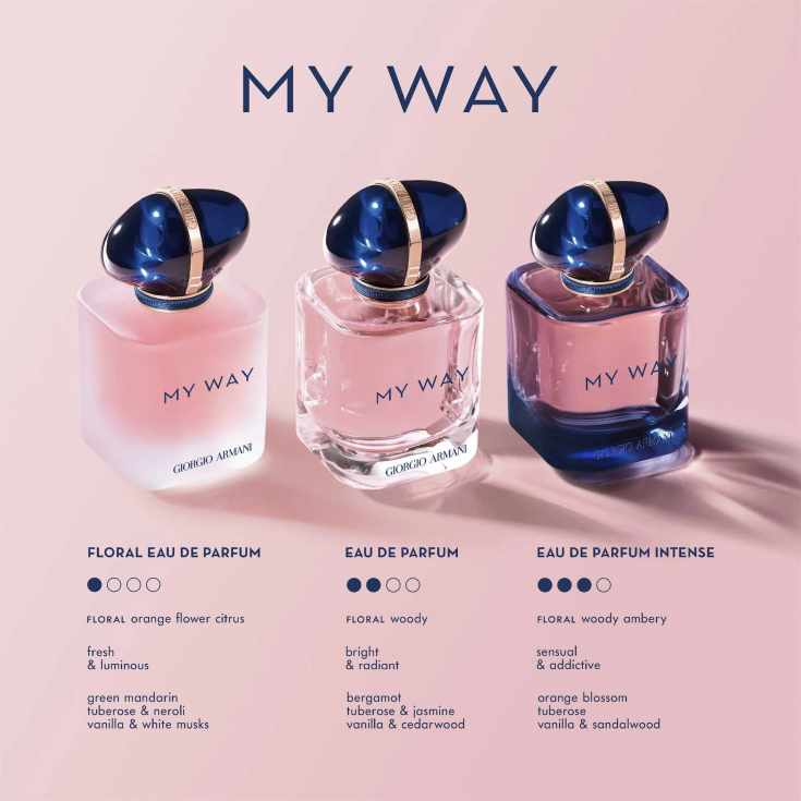 armani my way florale eau de parfum recargable