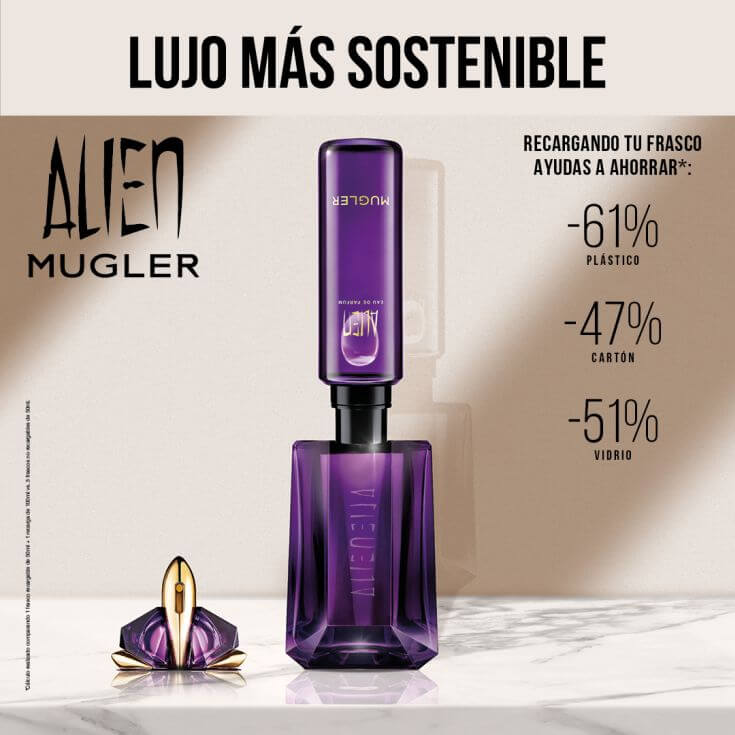 mugler alien eau de parfum recarga 100ml