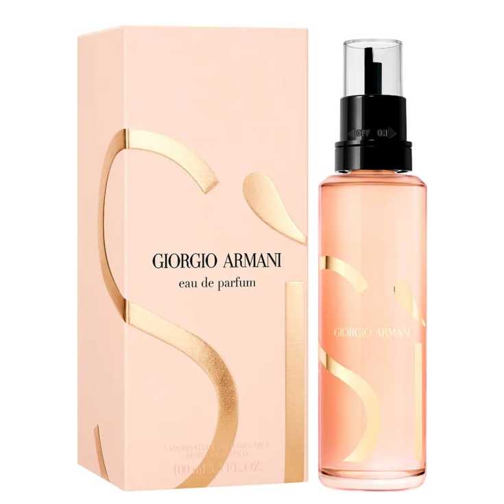 armani si eau de parfum recarga 100ml