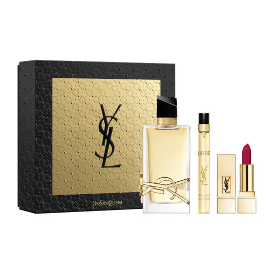 ysl libre eau de parfum 90ml cofre 3 piezas