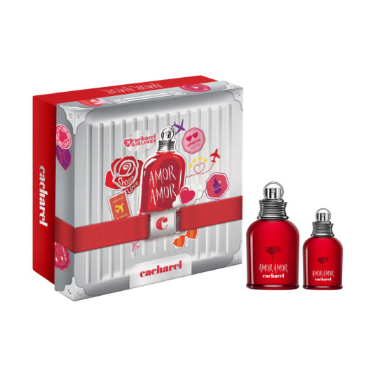 cacharel amor amor eau de toilette 100ml cofre 2 piezas