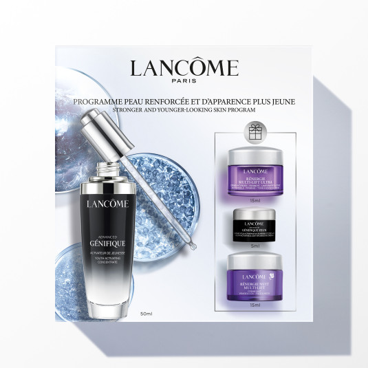 lancôme advanced genifque serum 50ml set 4 piezas