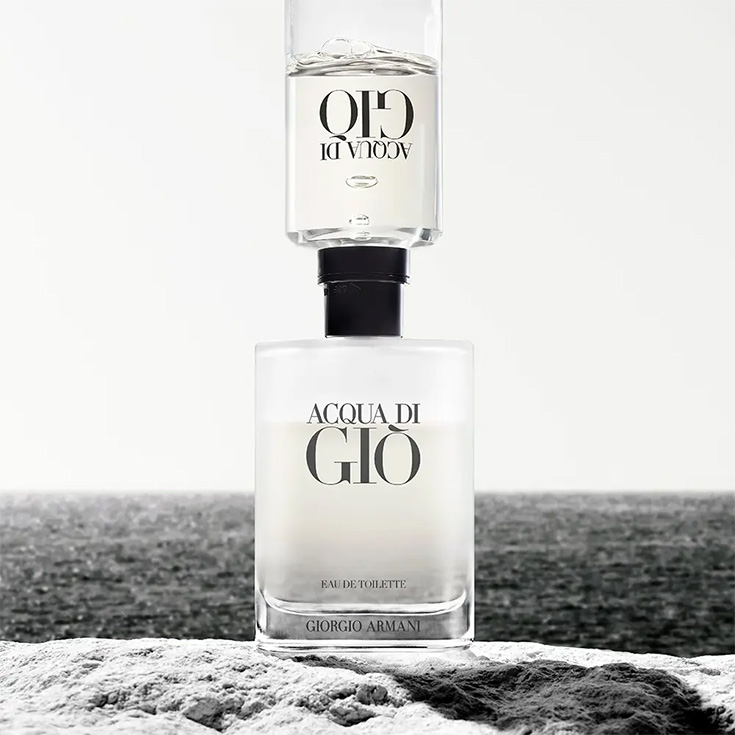 acqua gio homme eau toilette recarga 150 ml