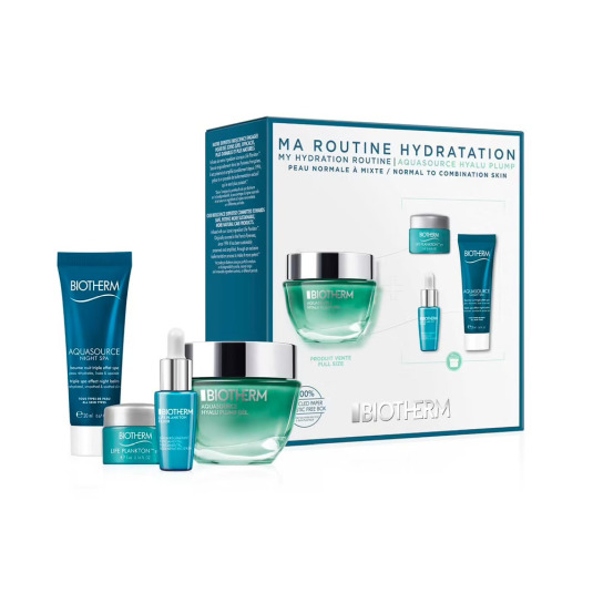 biotherm aquasource hyalu plump gel 50ml set 4 piezas
