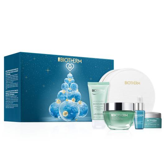 biotherm aquasource hyalu plump gel 50ml set 4 piezas