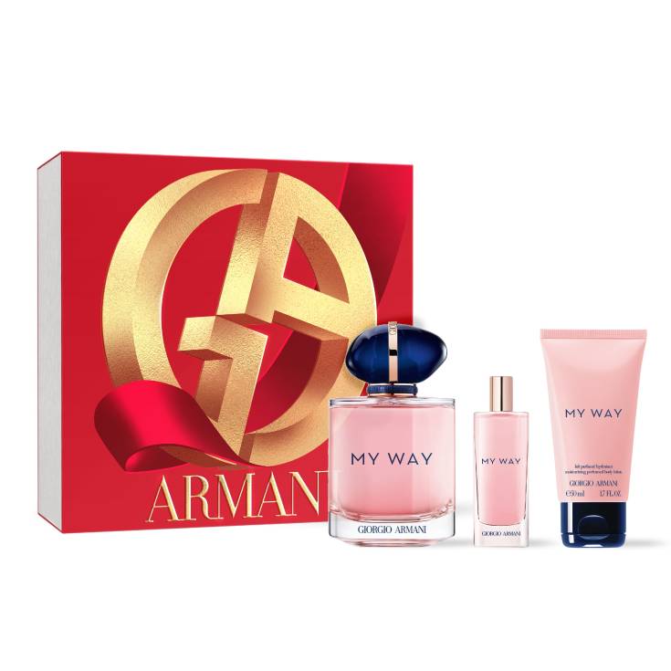 armani my way eau de parfum 90ml cofre 3 piezas