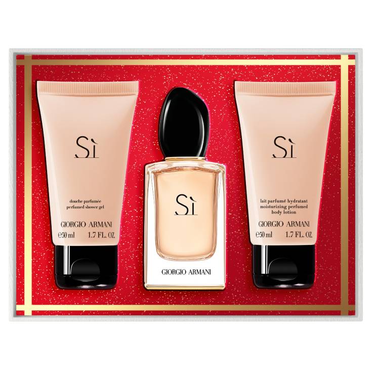 armani si eau de parfum 50ml cofre 3 piezas