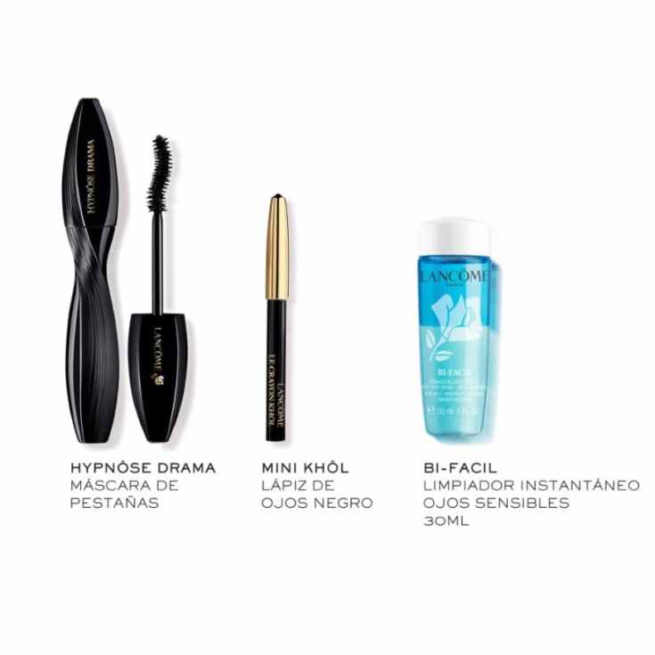 lancome hypnose drama mascara set 3 piezas
