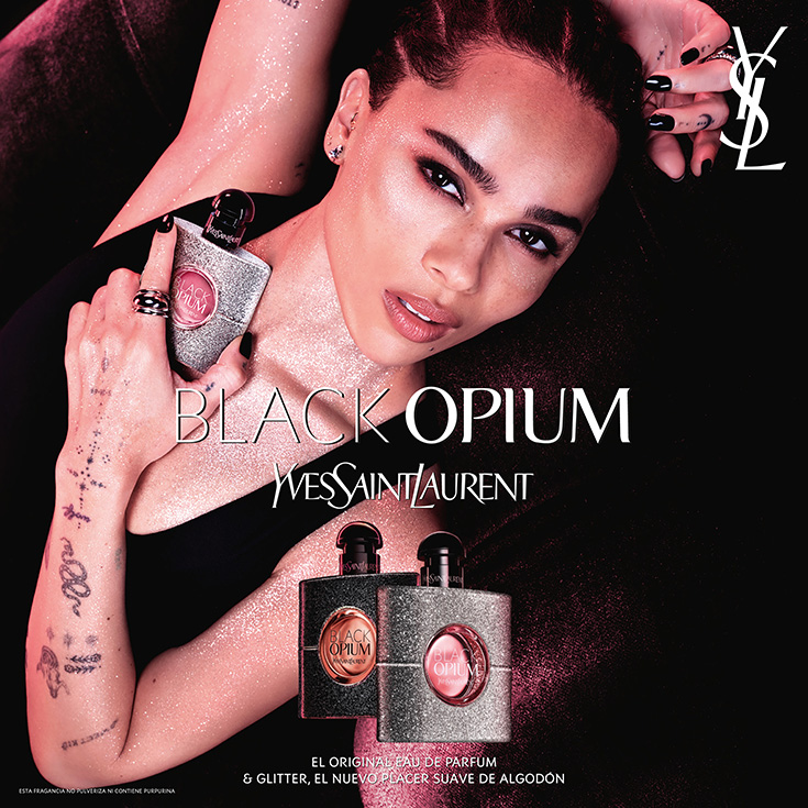black opium glitter eau de parfum