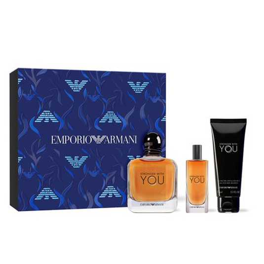 armani stronger with you 100ml cofre 3 piezas