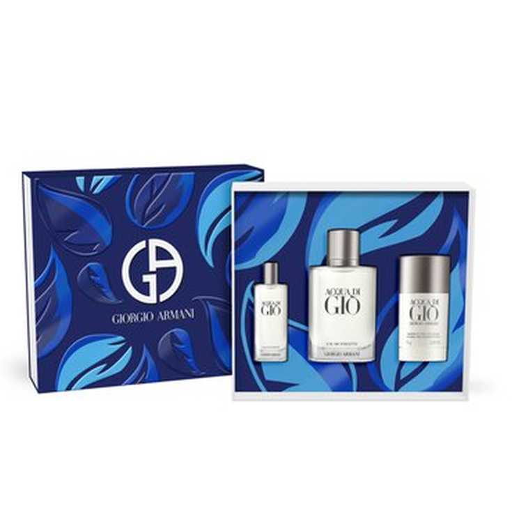 armani acqua di gio pour homme edt 100ml cofre 3 piezas