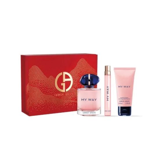 armani my way eau de perfum 90ml cofre 3 piezas