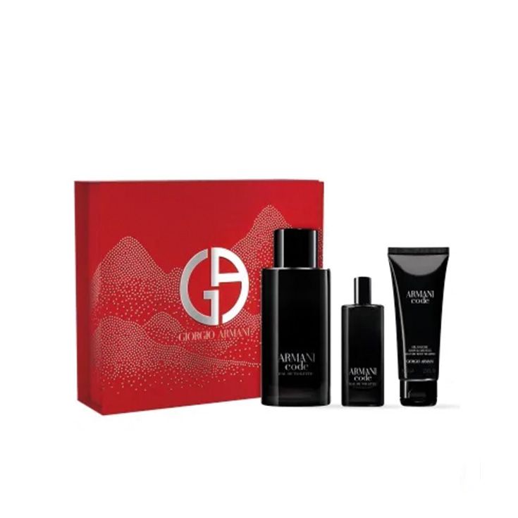 armani code men eau de toilette 125ml cofre 3 piezas armani code men eau de toilette 125ml cofre 3 piezas