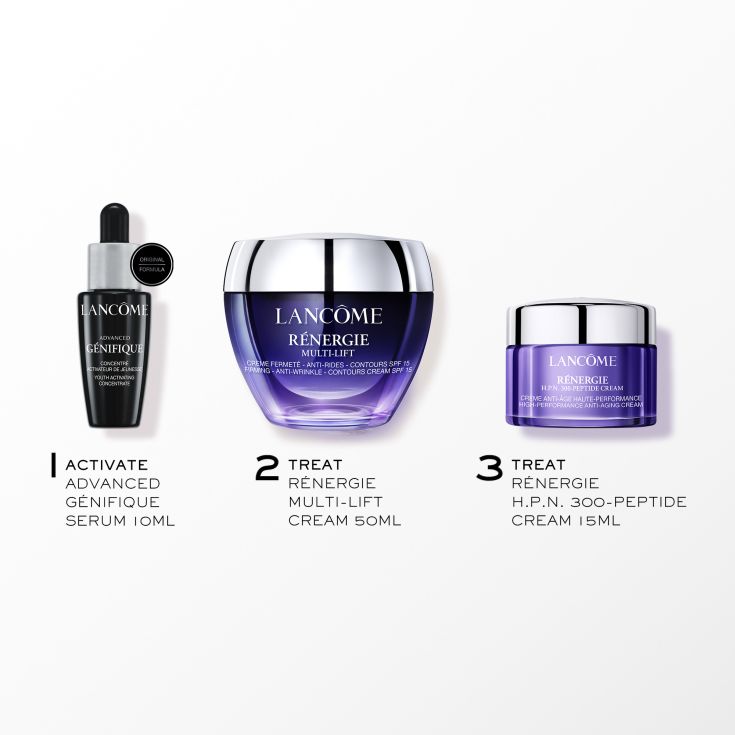 lancome renergie multi-lift crema 50ml cofre 3 piezas