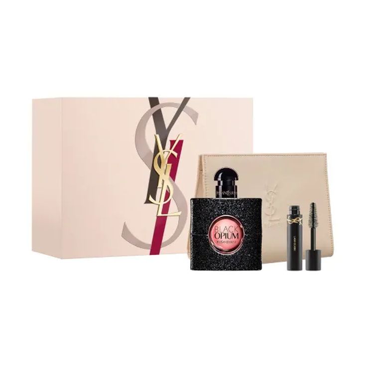 ysl black opium eau de parfum 50ml cofre ysl black opium eau de parfum 50ml cofre