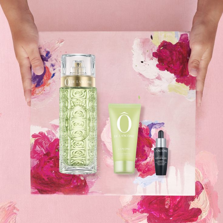 o lancome edt 125ml + genifique 10ml + gel 50ml edicion limitada