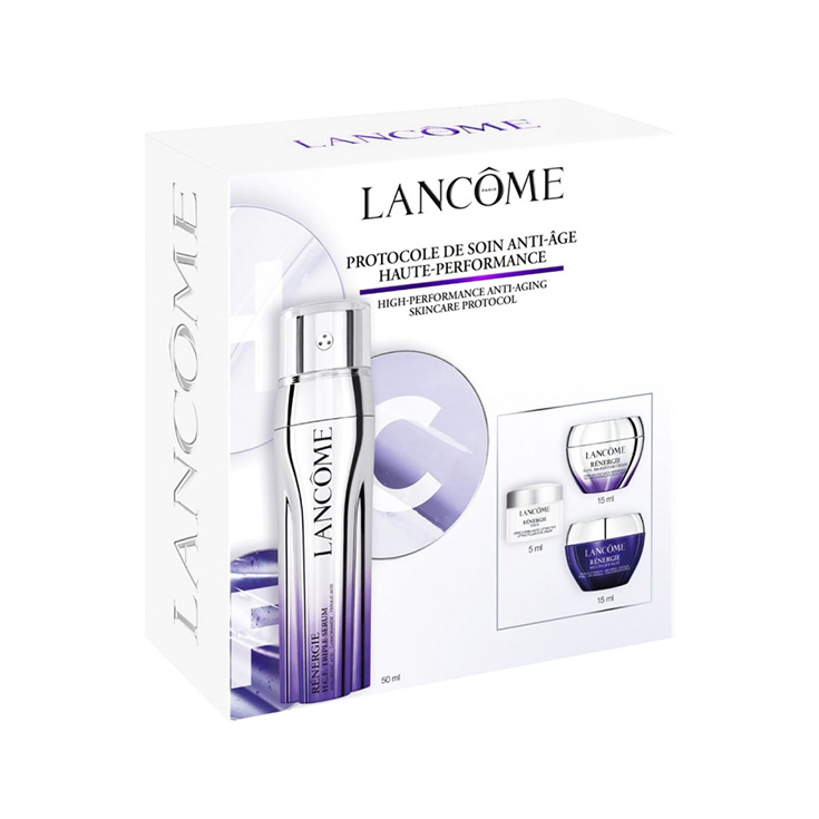 lancome renergie triple serum 50ml cofre 4 piezas