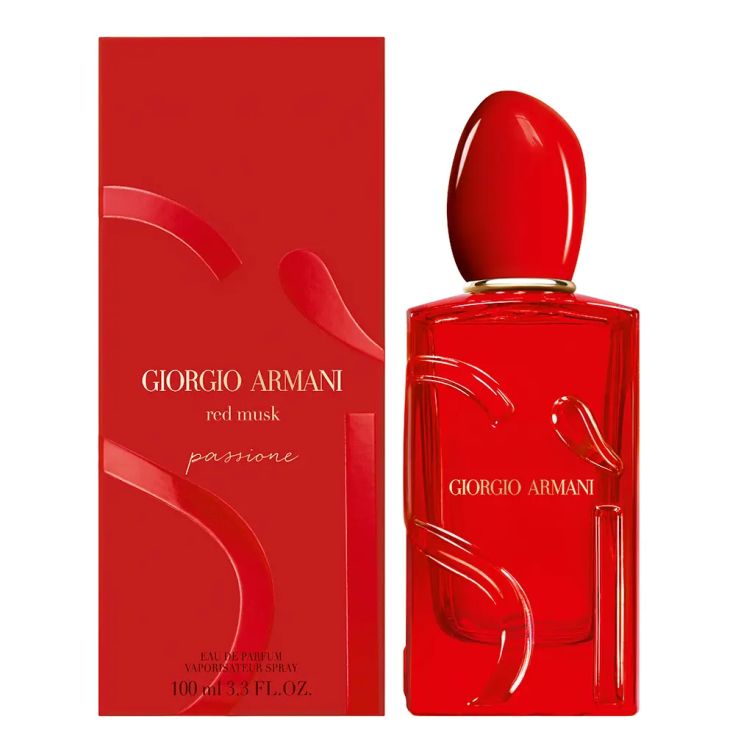 armani si passione red musk eau de parfum