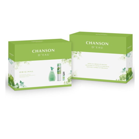 chanson d´eau original eau de toilette 100ml estuche 3 piezas chanson d´eau original eau de toilette 100ml estuche 3 piezas