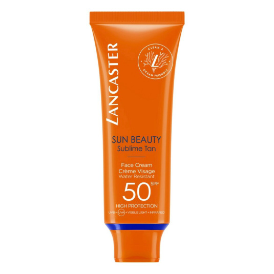 lancaster sun beauty face cream spf50 50 ml