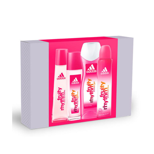 adidas fruity rhythm eau de toilette estuche 4 piezas